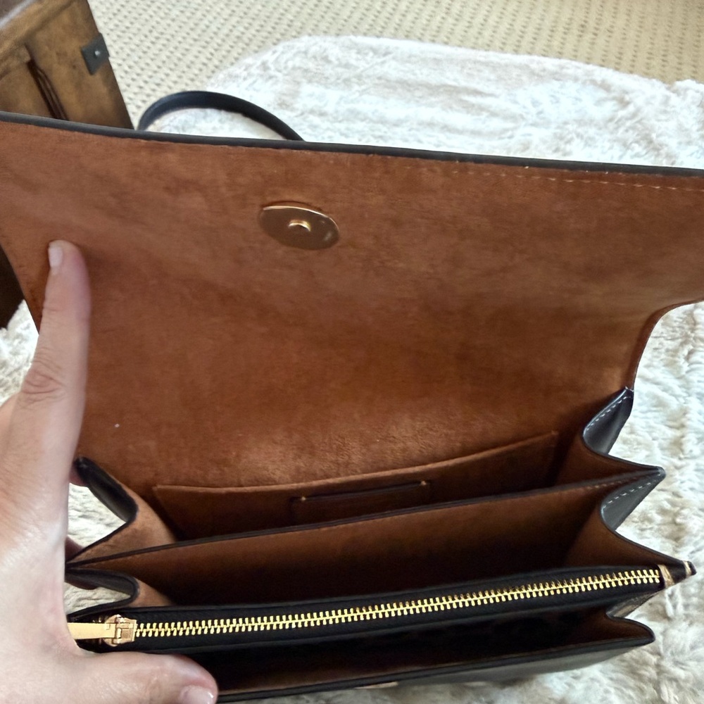 Coach Klare Crossbody Bag With Leopard Print - Picture 6 of 10